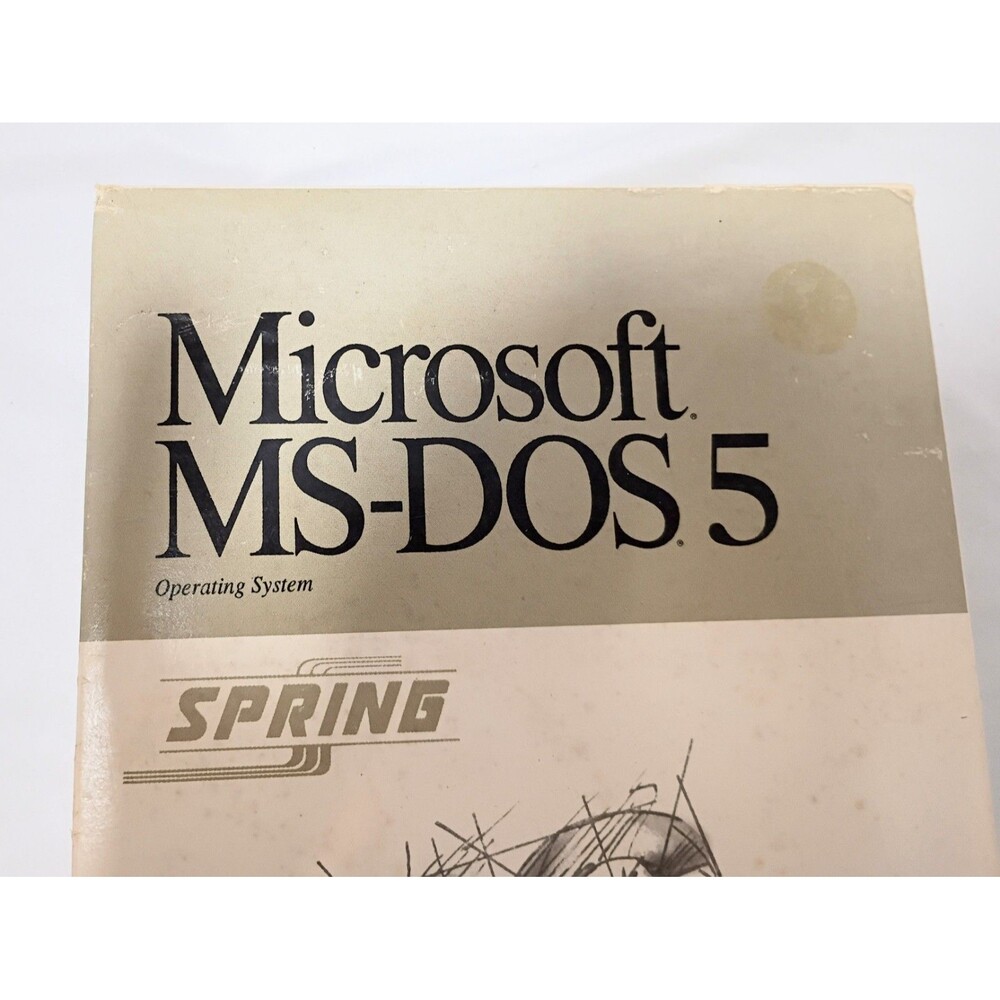 Microsoft MS-DOS 5 Spring - Picture 2 of 7